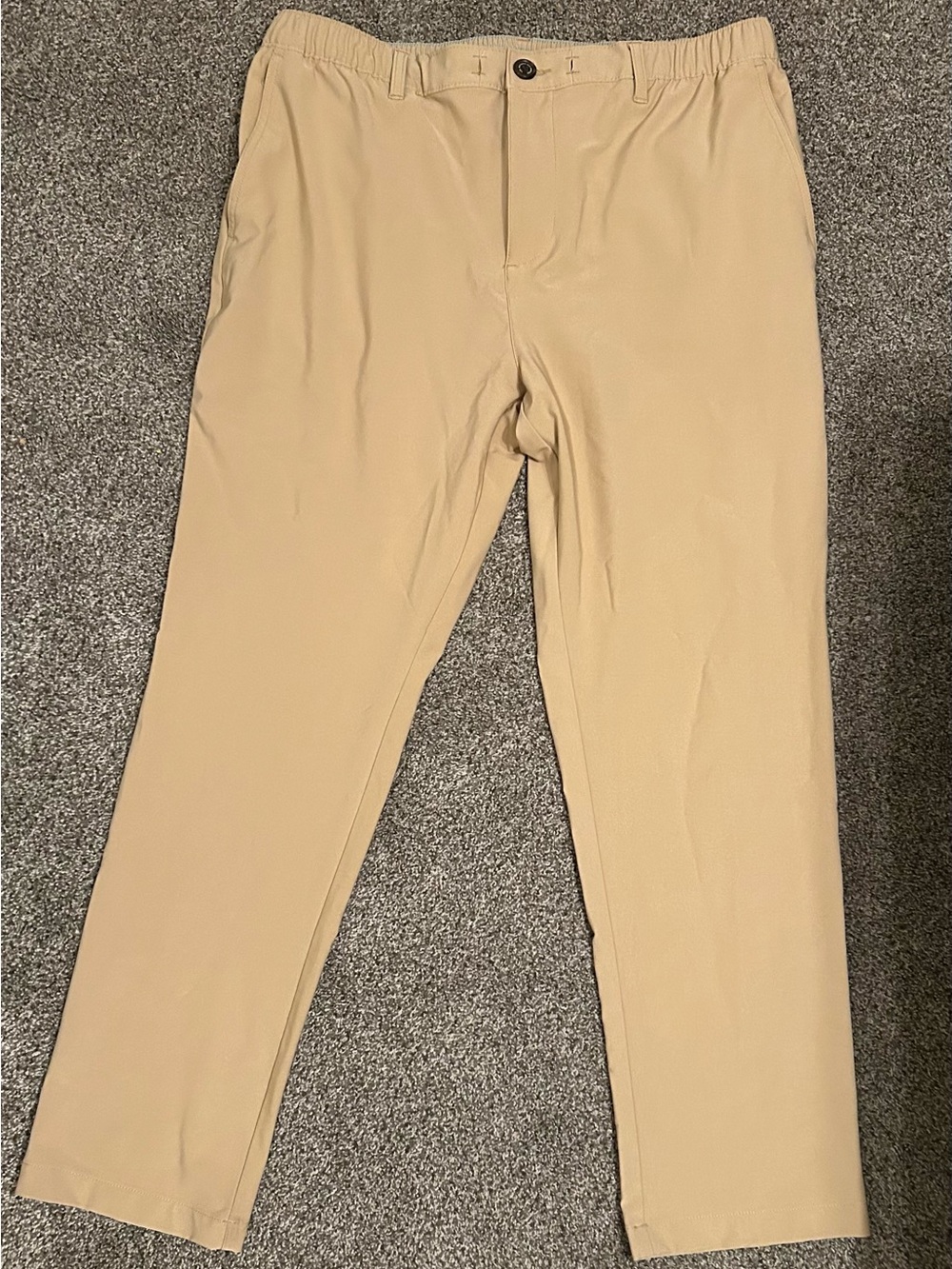 chubbies Men's Tan Stretch Chino Pants